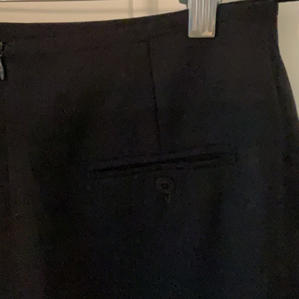 Lauren Ralph Lauren Black MIDI 100% Wool Skirt - Picture 5 of 11